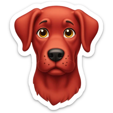 CLIFFORD RED DOG sticker