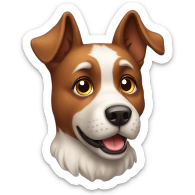 dog-play-mobile-game sticker