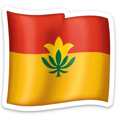 Sizilien Flagge sticker