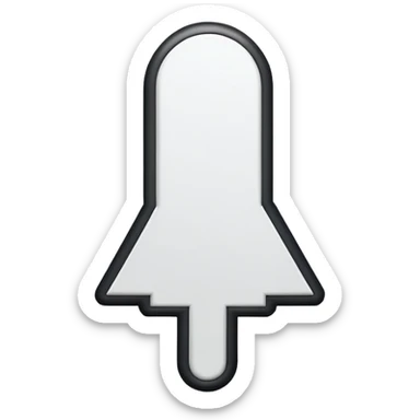 white exclamation mark sticker