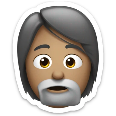 Triste larmes sticker