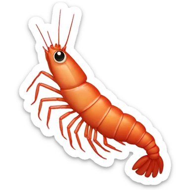 Prawn sticker