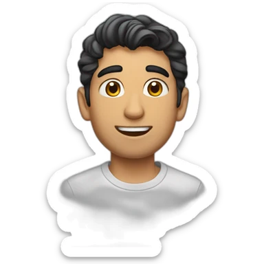 gabriel attal qui fait coucou sticker