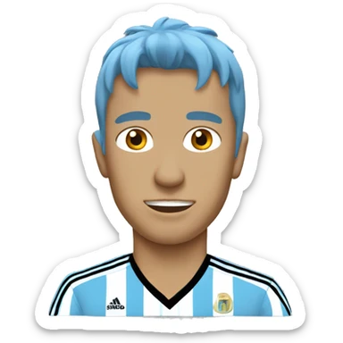 camiseta argentina sticker