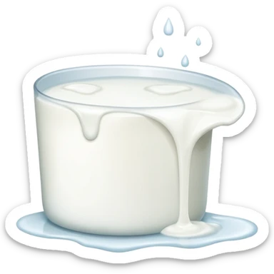 spoiled spilled milk sticker