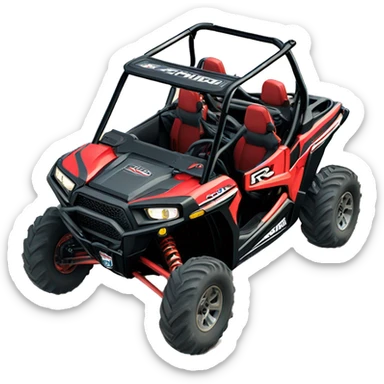 Hard aaaah Polaris rzr sticker