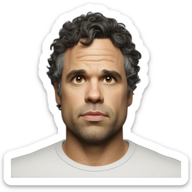 Mark Ruffalo serious sticker