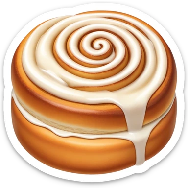 Cinnabon roll sticker