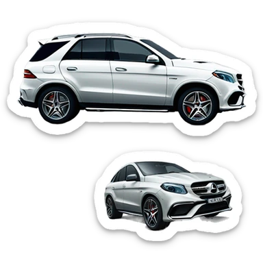 Gle 63 amg  sticker