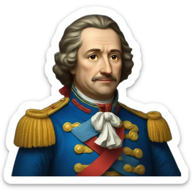 Peter the great sticker