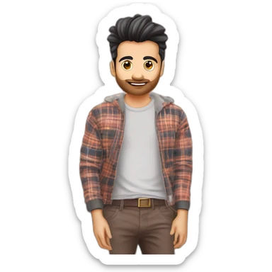 Meri Instagram ID ke upar ek baitha hua ladke ka photo ID ka naam sanatani creators sticker