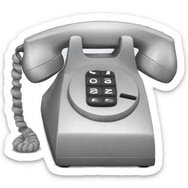 orelhão de telefone sticker