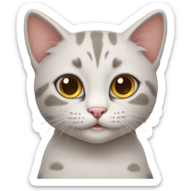 Kitty sticker