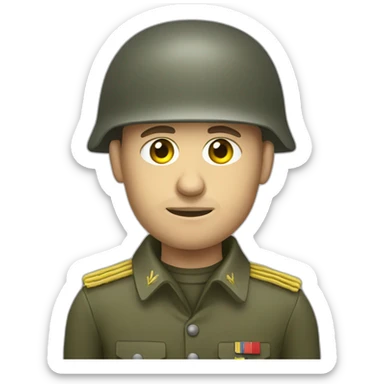 Dead Russian soldier in Ukraine sticker