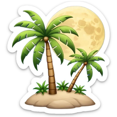Palmetto Moon store sticker