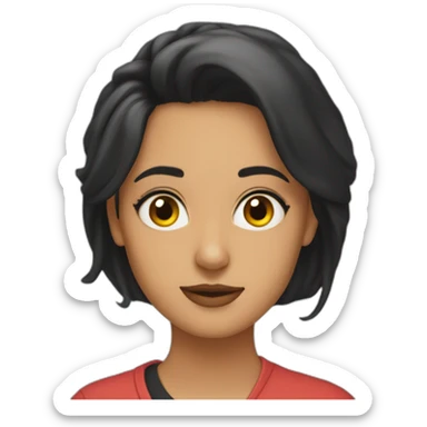 Shahnaz gill sticker