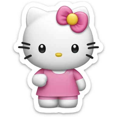 Hello kitty sticker