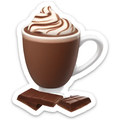 Hot Chocolate Aesthetic  sticker