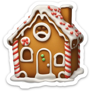 Gingerbread sticker