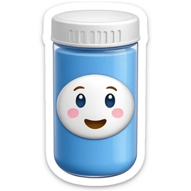 bote de colágeno en polvo sticker