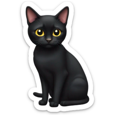 bombay cat sticker