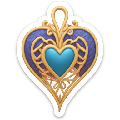 Corazon reto sticker