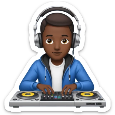 Dj sticker
