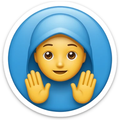 Create a welcome icon sticker