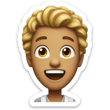 passionate and excited sticker