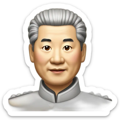 king-xijinping,-70-years-old sticker