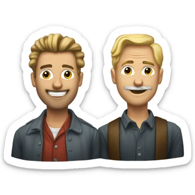 Joseph Bruce and Joseph Utsler icp sticker