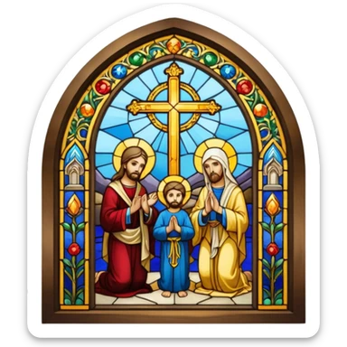 Stained glass window

































 sticker