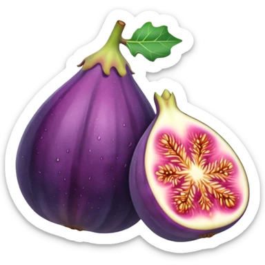 Fig emoji sticker