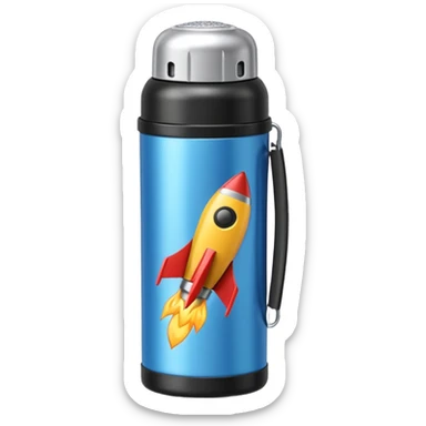 una lata de clipper sticker