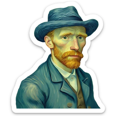 Van Gogh’s art  sticker