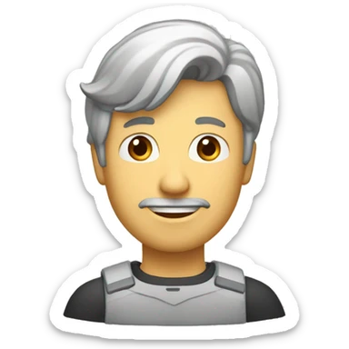 Человек за экраном компьютера лого яндекса sticker