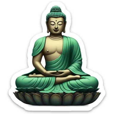 lord buddha sticker