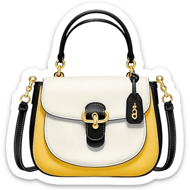 make a coach bag with the logo make it a terry mini crossbody bad sticker