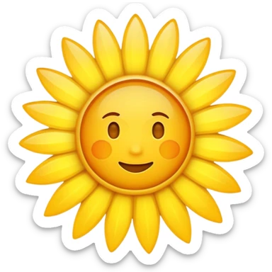 Light burst / illumination cue sticker