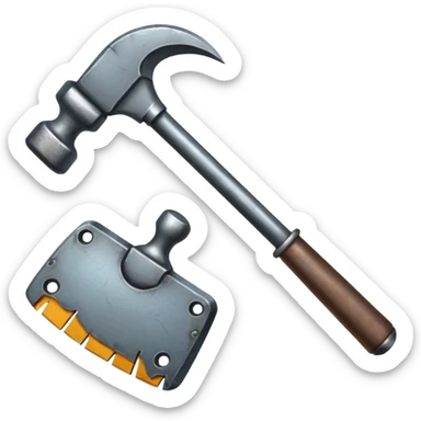 iron tools sticker