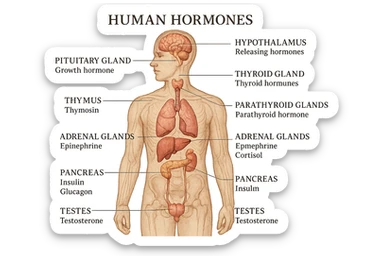 ORMONI ANATOMICI UMANI sticker