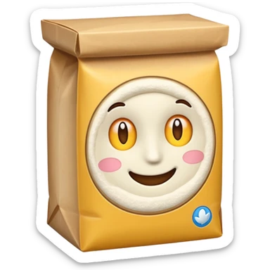 flour package sticker