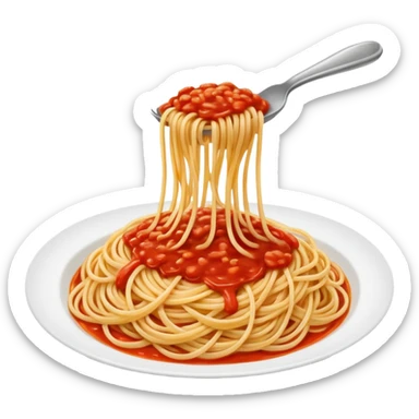 spaghetti  sticker