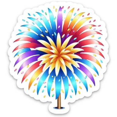 Fireworks  sticker