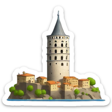 Galata Tower sticker