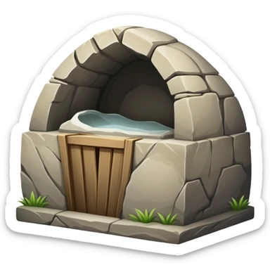 Empty tomb  sticker