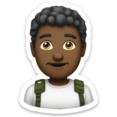 бантик белый sticker