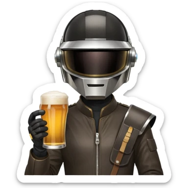 Daft pub sticker