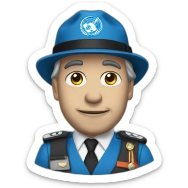 Un schtroumpf sticker