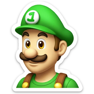 Mario and Luigi sticker